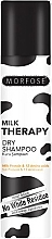 Dry Hair Shampoo 'Milky' - Morfose Milk Therapy Dry Shampoo — photo N1