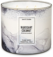 Fragrances, Perfumes, Cosmetics Bath and Body Works Mahogany Coconut - Scented Candle