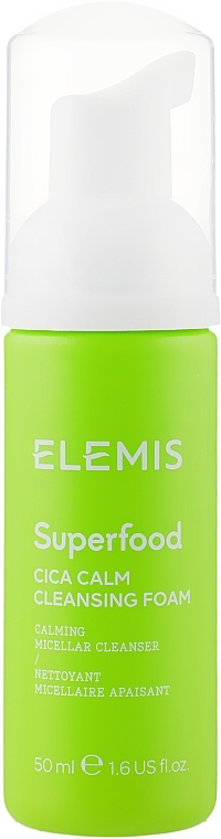 Facial Cleansing Foam with Centella Asiatica Extract - Elemis Superfood CICA Calm Cleansing Foam (mini) — photo N1