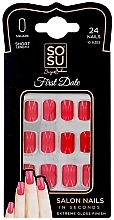 Fragrances, Perfumes, Cosmetics False Nails Set - Sosu by SJ False Nails Short Square First Date