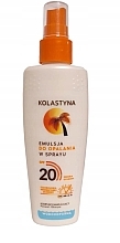 Tanning Lotion - Kolastyna Emulsion Spray Spf 20 — photo N1