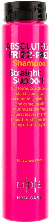 Silky Smooth Shampoo for Straight & Frizzy Hair - Mades Cosmetics Frizz-Free Shampoo Silky Smooth — photo N1