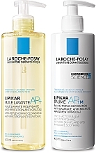 Fragrances, Perfumes, Cosmetics La Roche-Posay Lipikar (oil/400ml + balm/400ml) - Set for Dry Skin