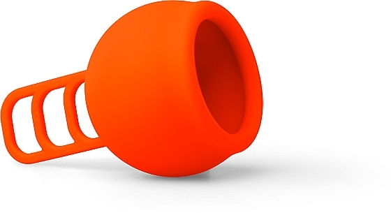 Menstrual Cup, one size, orange - Merula Menstrual Cup Fox — photo N4