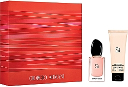 Fragrances, Perfumes, Cosmetics Giorgio Armani Si Fiori - Set (edp/30ml + b/lot/75ml)