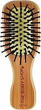 Fragrances, Perfumes, Cosmetics Mini Bamboo Hair Brush - The Body Shop Mini Bamboo Paddle Hairbrush