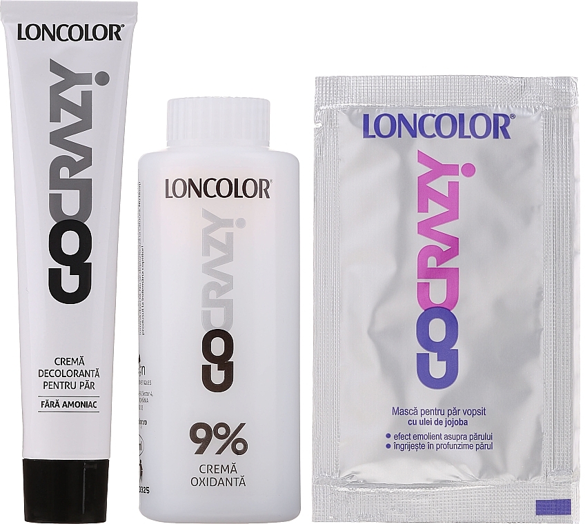 Ammonia-Free Hair Decorant - Loncolor GoCrazy — photo N4