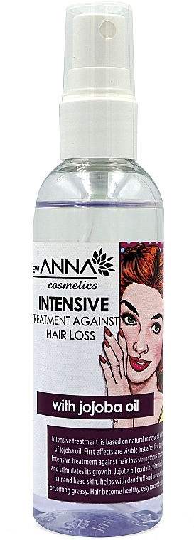 Anti Hair Loss Spray with Jojoba Oil - New Anna Cosmetics Intensive Treatment Against Hair Loss — photo N1
