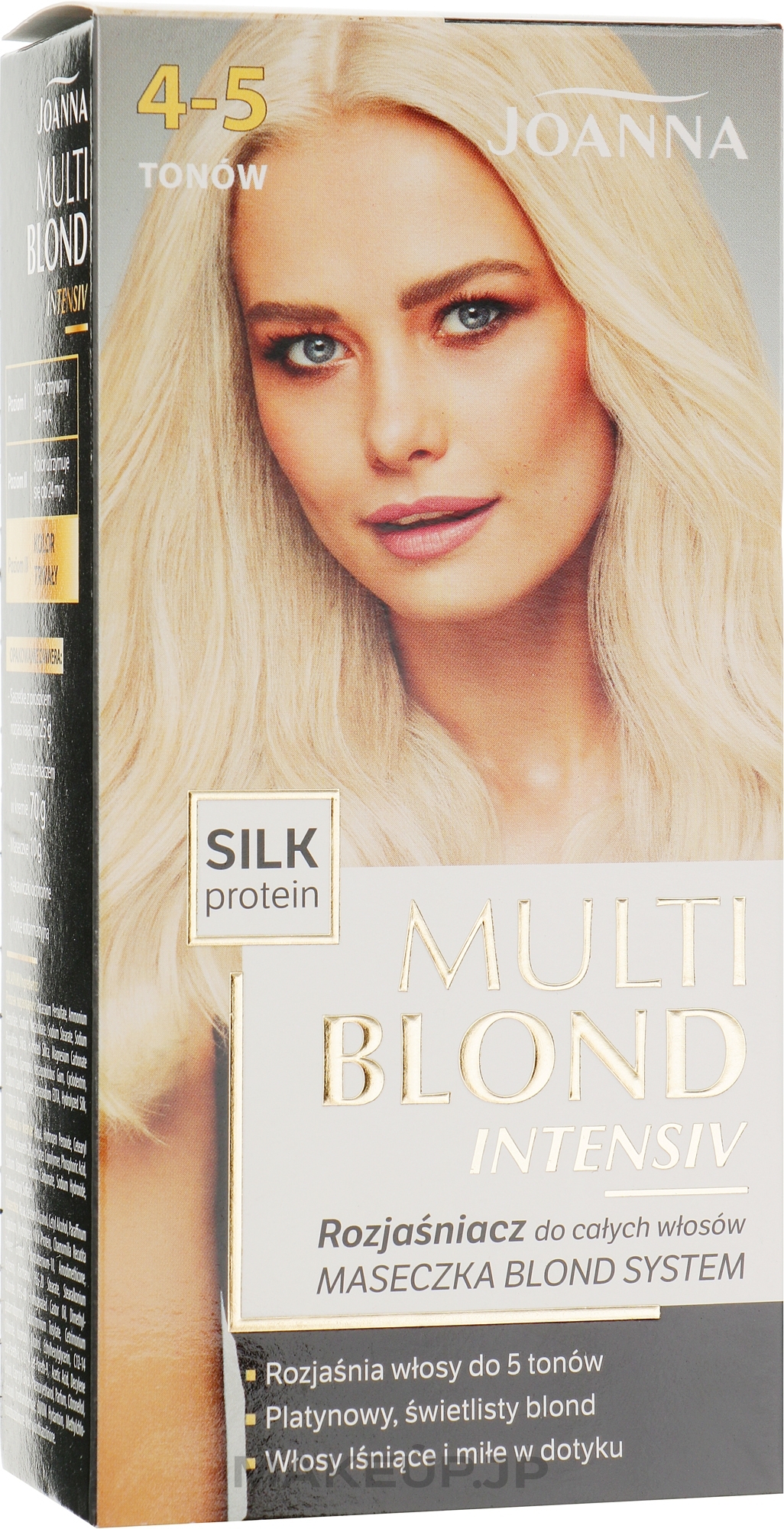 Hair Lightener up to 5 Tones - Joanna Multi Blond Intensiv — photo 70 g