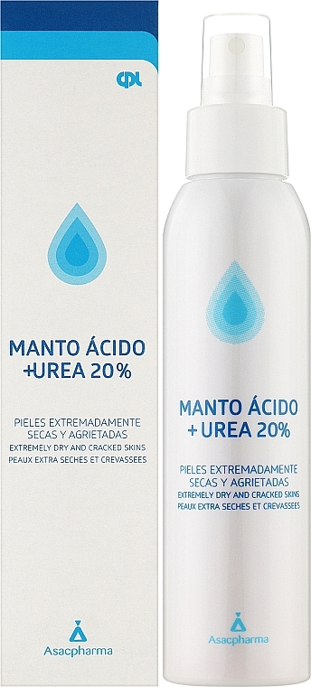 Moisturizing 20% Urea Spray - Asacpharma CPI Mantle Acid + Urea 20% — photo N2