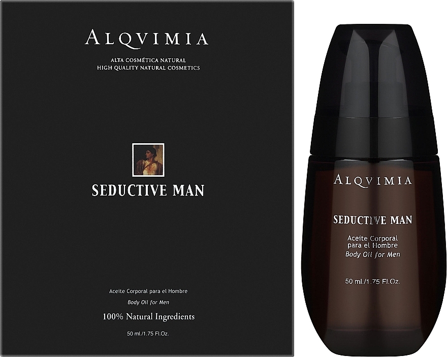 Body Oil - Alquimia Seductive Men Body Oil — photo N2