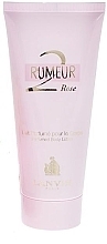 Fragrances, Perfumes, Cosmetics Lanvin Rumeur 2 Rose - Body Lotion (tester)