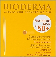 Sun Protection Mineral Powder - Bioderma Photoderm Max SPF50+ Mineral Compact — photo N1