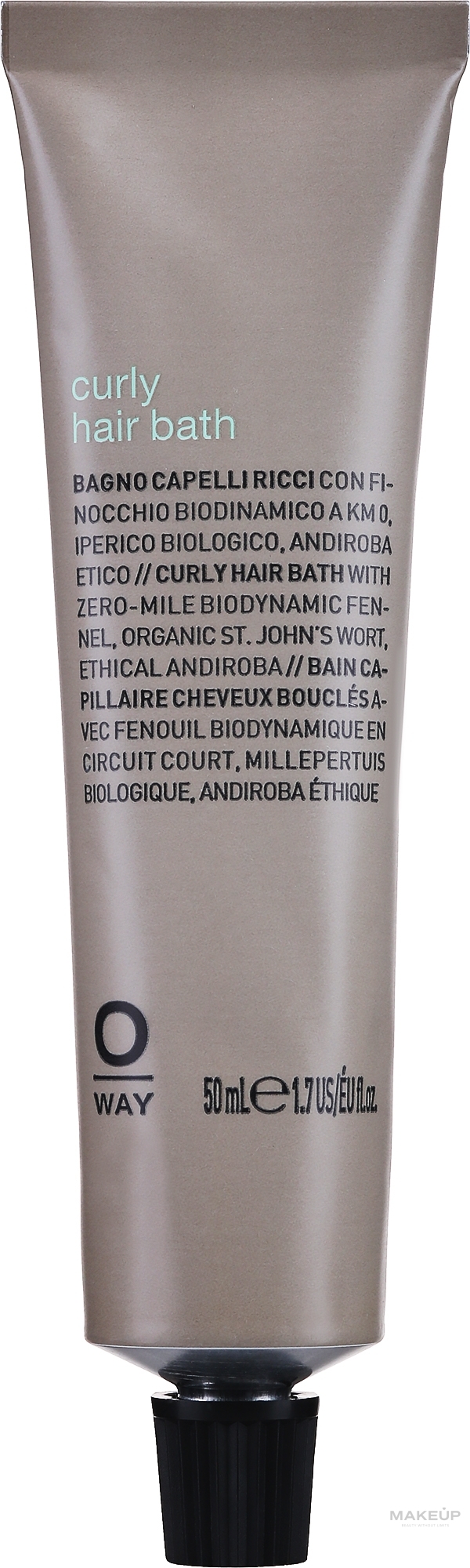 Curly Hair Shampoo - Rolland OWay BeCurly — photo 50 ml