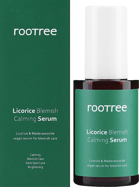 Blemish Calming Face Serum - Rootree Licorice Blemish Calming Serum — photo N2