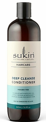 Cleansing Conditioner - Sukin Deep Cleanse Conditioner — photo N1