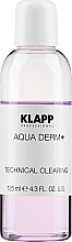 Fragrances, Perfumes, Cosmetics Cleanser - Klapp Aqua Derm + Technical Clearing