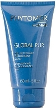 Fragrances, Perfumes, Cosmetics Cleansing Gel - Phytomer Homme Global Pur Detoxifying Cleansing Gel