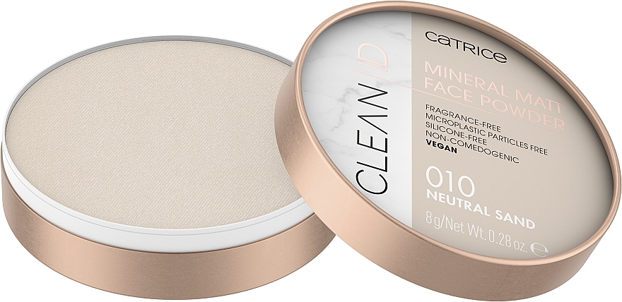 Mineral Matte Powder - Catrice Clean ID Mineral Matt Face Powder — photo N2