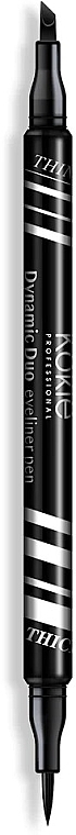 Eyeliner - Kokie Professional Dynamic Duo Eyeliner Pen — photo N1