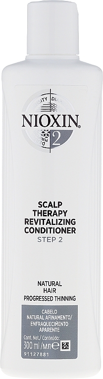 Moisturizing Conditioner - Nioxin Thinning Hair System 2 Scalp Revitalizing Conditioner Step 2 — photo N1