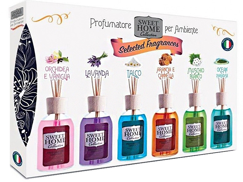 Set - Sweet Home Collection Home Fragrance Set (6xdiffuser/30ml)  — photo N1