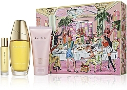 Fragrances, Perfumes, Cosmetics Estee Lauder Beautiful - Set (edp/75ml + b/lot/75ml + edp/10m)