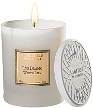 Fragrances, Perfumes, Cosmetics White Lily Scented Candle - Collines De Provence White Lily Scented Candle