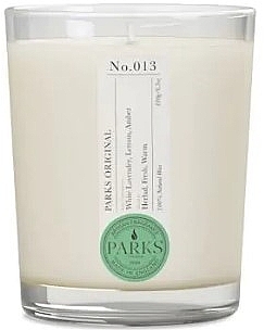 Scented Candle - Parks London Home №013 Original Candle — photo N1