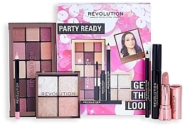 Fragrances, Perfumes, Cosmetics Set, 6 products - Makeup Revolution Get The Look Gift Set Party Ready