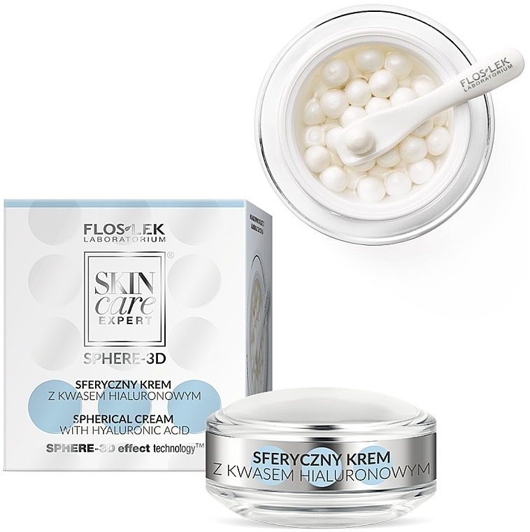 Set - Floslek Skin Care Expert Sphere-3D (cream/10.5g + serum/30ml) — photo N3