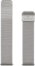 Smart Watch Strap, silver steel, 20 mm - Garett — photo N1