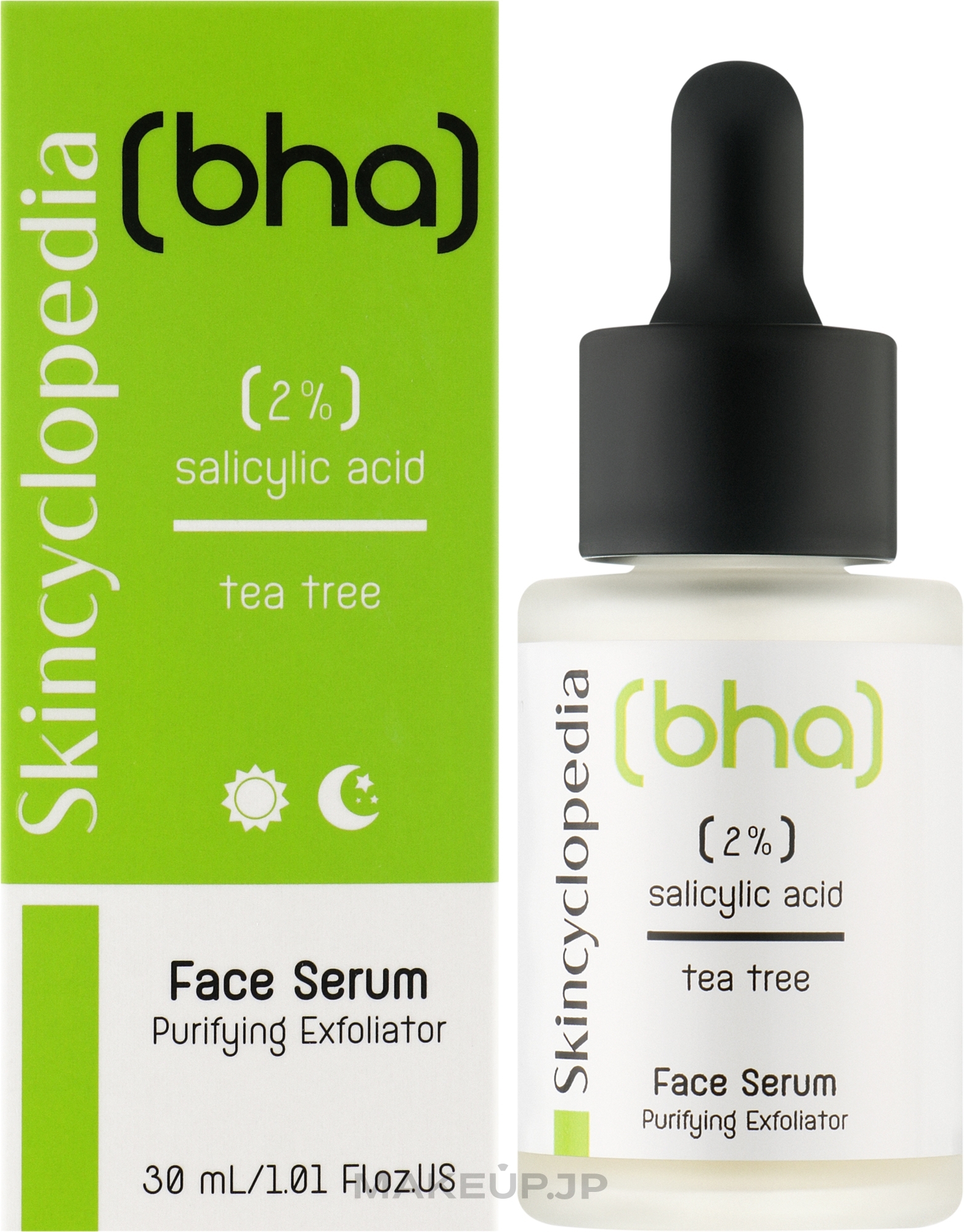 Concentrated Face Serum with 2% Salicylic Acid & Tea Tree Extract - Skincyclopedia Facial Serum Blemish-Recovery With Salicylic Acid And Tea Tree — photo 30 ml