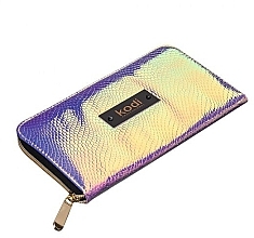 Brush Case #3, with zipper, silver-purple - Kodi Professional — photo N3