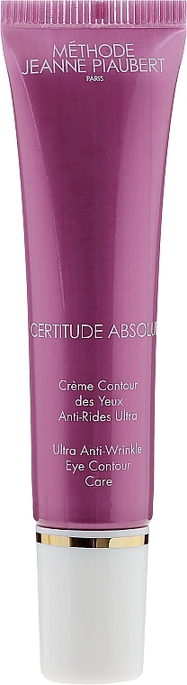 Anri-Wrinkle Eye Cream - Methode Jeanne Piaubert Certitude Absolue Ultra Anti-Wrinkle Eye Contour Care — photo N2