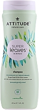 Dry Hair Shampoo - Attitude Super Leaves Shampoo Nourishing & Strengthening Grape Seed Oil & Olive Leaves — photo N1