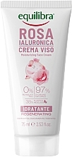 Moisturising Face Cream 'Rose' - Equilibra Rose Moisturizing Face Cream — photo N1