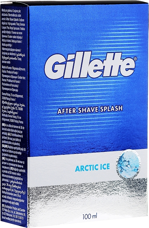 After Shave Lotion "Arctic Ice" - Gillette Series Arctic Ice After Shave Splash Bold — photo N1