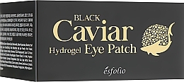 Hydrogel Black Caviar Eye Patches - Esfolio Black Caviar Hydrogel Eye Patch — photo N3