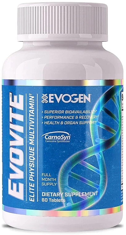 Dietary Supplement - Evogen Evovite Elite Physique Multivitamin — photo N1