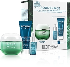 Fragrances, Perfumes, Cosmetics Set - Biotherm Aquasource (f/gel/50ml + f/balm/20ml + ser/7ml)