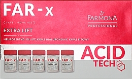 Fragrances, Perfumes, Cosmetics Firming Facial Serum for Home Use - Farmona Professional Acid Tech Far-X Extra Lift Home Use