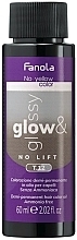 Oil Hair Color - Lamp No Yellow Glow & Glossy — photo N1