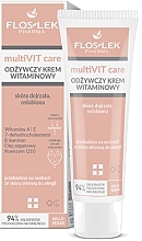 Nourishing Cream for Mature & Weakened Skin - Floslek MultiVIT Care Vitamin Cream — photo N1