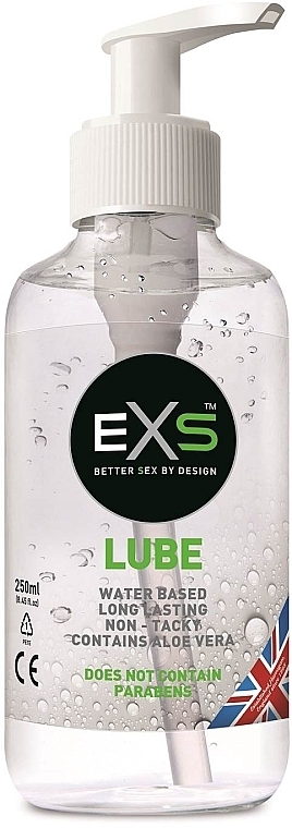 Aloe Vera Lubricant, transparent - EXS Clear Lube — photo N1