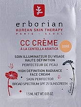 GIFT! CC Cream - Erborian CC Cream High Definition Radiance Face Cream SPF25 (sample) — photo N1