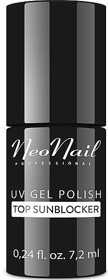 Gel Polish Top Coat - Lakier Hybrydowy Top Sunblocker — photo N1