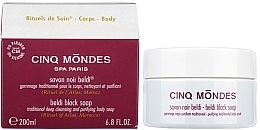 Fragrances, Perfumes, Cosmetics Soap for Body - Cinq Mondes Savon Noir Beldi