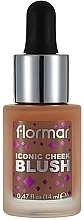 Fragrances, Perfumes, Cosmetics Liquid Face Blush - Flormar Iconic Cheek Blush