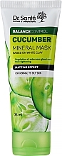 Fragrances, Perfumes, Cosmetics Mineral Mask - Dr. Sante Cucumber Balance Control